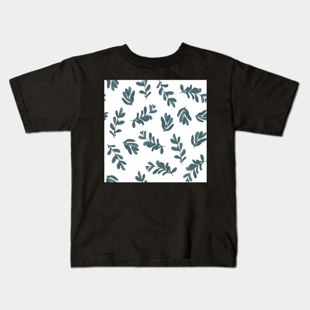 Winter Foliage Kids T-Shirt by MSBoydston